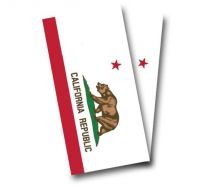 "California Flag" Cornhole Wrap